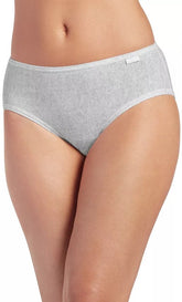 Jockey Elance Cotton 3 Pack 1448 Charcoal Grey Heather