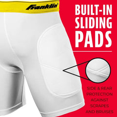 Franklin Sports Youth Sliding Short - Large