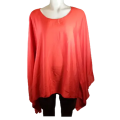 Blush Women’s Red Long Sleeve Blouse