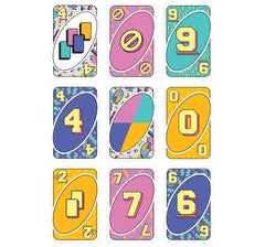 Mattel UNO - Retro Version 90s - Family Card Game