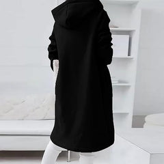 Coeur de Vague Black Pocket Coat