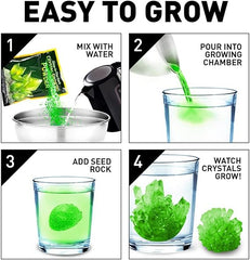 National Geographic - Glow-in-the-Dark Crystal Growing Kit