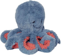 Manhattan Toy Company Colorful Plush Octopus - Blue