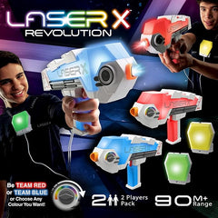 Laser X Revolution - Laser Tag Gaming Blaster Set - Two Player