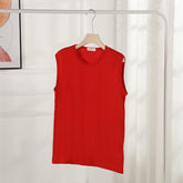 Sara Morgan Red Sweater Vest