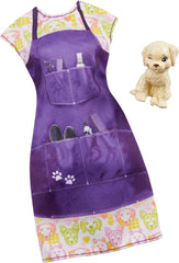 Barbie Dog Groomer Uniform With Dog