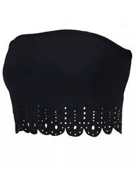 Fashion Forms Laser-Trim Bandeau MC703 Black