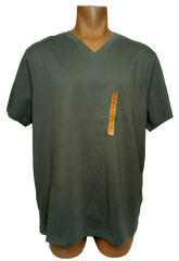 Urban Pipeline Grey V-Neck Men's Shirt - XXL