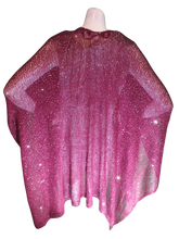 INC Wine Semi-Sheer Shawl – Elegant Gold Sequin Wrap, Soft Polyester Blend (50"x25")