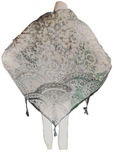 Diva General Collection Black/Teal/Red Sheer Scarf – Lightweight Fringe Wrap, 100% Polyester (66"x37")