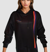black hoodie female