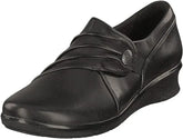 Clarks Hope Roxanne Black Slip on Loafers