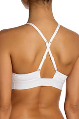 DKNY Convertible Classic Bralette D Poplin White
