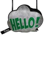 Circus by Sam Edelman Silver/Black/Green Crossbody Hello preowned