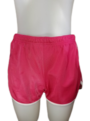 Active8 Pink Women's Shorts with Drawstring - Large