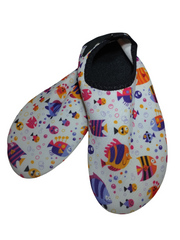 White/Orange Fish Watershoes