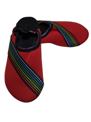 Red, Black & Rainbow Water shoes