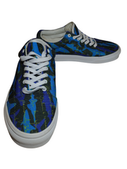 Three In Teal/Black Shoes