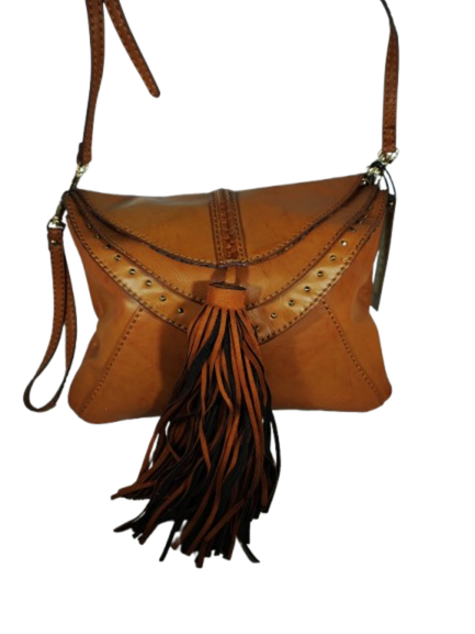 Steve Madden Tan Bbaylee Crossbody with Fringe