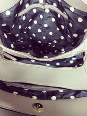 taupe pleather tote women stylish bag
