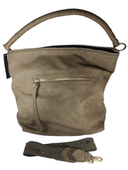 Steven by Steve Maden Brown Pleather Tote with Beads