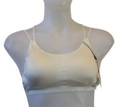 Ruibao White Wire-Free Bra