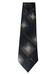 Croft & Barrow Men's Elegant Silk Tie – 100% Pure Silk, Classic 3.675" Width, Made in China