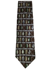 Harve Benard Men’s 100% Silk Tie – Classic Formal Style, Made in USA, 4” Width