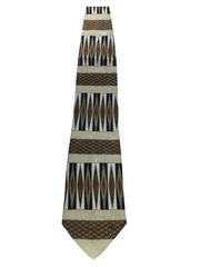 Bachrach Silk Brown/Cream Neckties