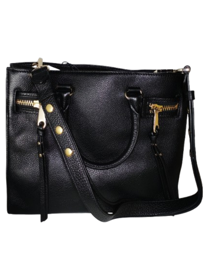 Rebecca Minkoff Black Geneva Satchel Tote for Women