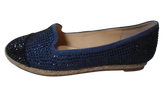 INC Ellipse Blue Slip on Sandal