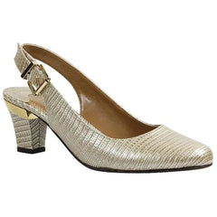 J. Renee Malree Pearl Beige Heel Women