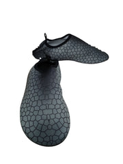 Diva General Grey/Black Honeycomb Pattern Water Shoes - Size 43/44