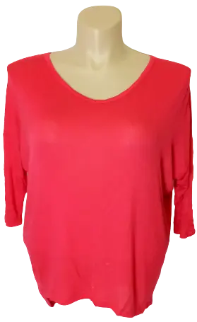 Achro Women’s Pink Long Sleeve Shirt, Size Large