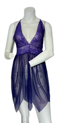 Diva General Collection Women’s Purple Lingerie Teddy (No Panty), Size XXXL