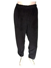 Diva General Collection Women’s Black Velour Pant, Size XL