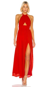 Lovers and Friends Hazel Gown in Red