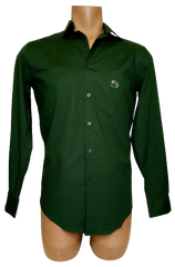 Alfani Men’s Pine Slim Fit Stretch Shirt, Size Small (14 1/2 32-33)