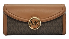 Michael Kors Large Fulton Flap Carryall Wallet
