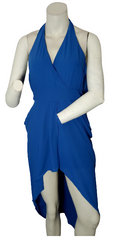 CY USA Women’s Blue Halter Dress