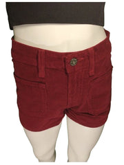 Carmar Girls’ Maroon Corduroy Shorts