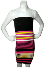 Hera Collection Girls’ Multicolor Tube Dress, Youth Size XS