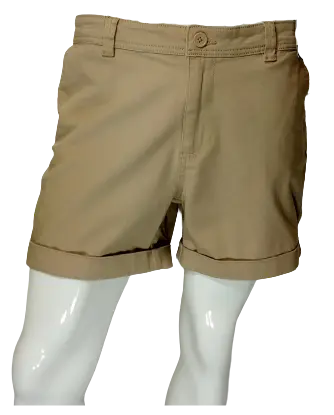 Simply Styled Girls’ Khaki Shorts, Size 12