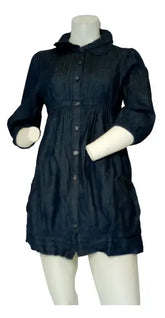 Hera Collection Women’s Blue Denim Dress, Size Medium