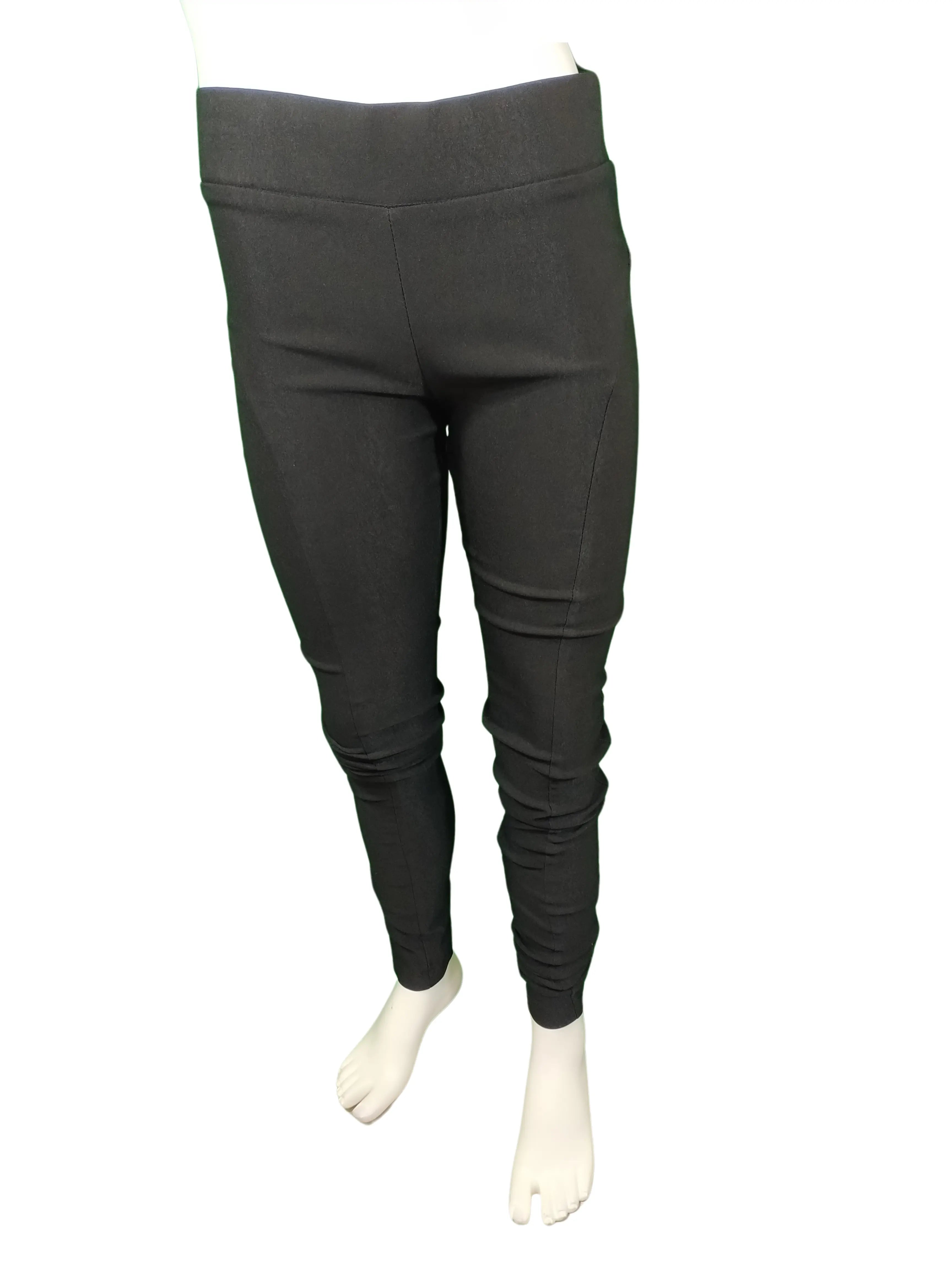 Styles Girls’ Black Pants with Princess Seam, Size Small