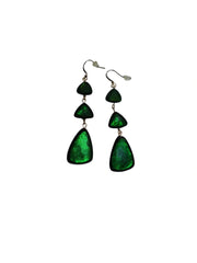 Style & Co Gold-Tone Green Resin Drop Earrings – Fashion Jewelry for Women