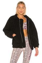 black teddy jacket