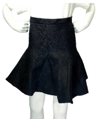Francesca’s Collection Girls’ Blue Rair Skirt, Youth Small