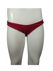 Diva General Collection Girls’ Maroon Bikini Bottom, Size Small
