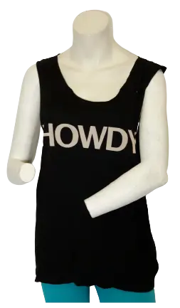 WildFox Women’s Black “Howdy” Tank Top, Size Small